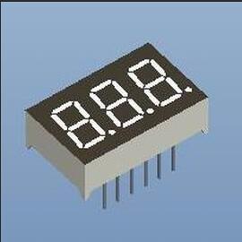 China Three Digit 0.36 Inch Smd Indoor Seven Segment Display for sale
