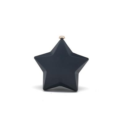 China Round Lock Five Pointed Star Clamshell Clutch Frame For Handbag for sale