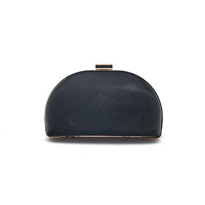 China Classic Knob D Shaped Clamshell Clutch Frame 172mmX98mm for sale