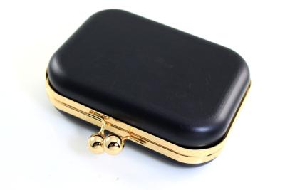 China Eco Friendly Square Gold Ball Clasp Purse Frame 225g for sale
