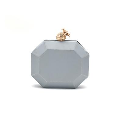 China Big Pineapple Closure Octagon Metal Clutch Frames 17cm for sale