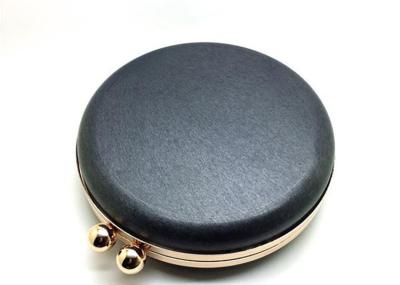 China Sister Balls Clasp Round Purse Frame Gold Minaudiere Clutch Frame for sale