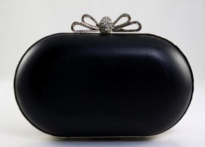 China Metal Bow Lock Box Clutch Frames Egg Shape Iron Wallet Frame for sale