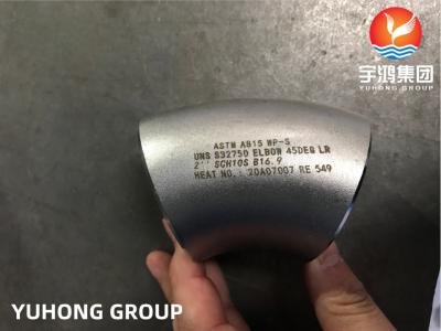 China Duplex Steel ASTM A815 WPS32750 Elbow 45 Degree for sale