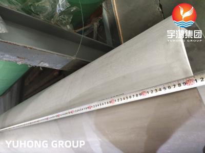 中国 JIS G3459 SUS316L SUS304Lの平野の終わりのステンレス鋼の溶接された管 販売のため