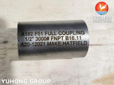 China ASTM A182 F51 Duplex Steel Full Coupling Forged Elbow High Pressure Pipe Fitting for sale