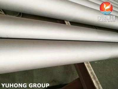China Tubulação de aço inoxidável sem emenda ASTM A312 TP316Ti 6