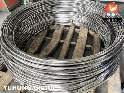 China STAINLESS STEEL COIL TUBE A269 TP316L / TP304 / TP304L BRIGHT ANNEALED COILED PIPE for sale