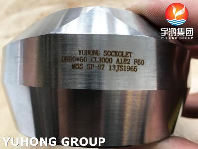 China Duplex Steel Weldolet ASTM A182 F60 / S32205 Sockolet MSS - SP97 Forged Fitting for sale