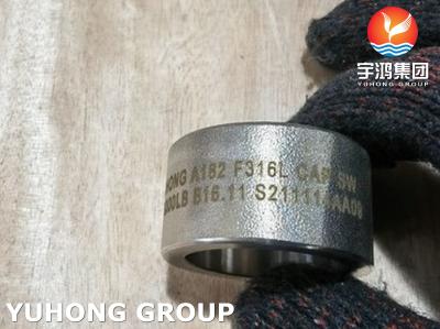 China ASTM A182 F316L Stainless Steel High Pressure Forged Fittings B16.11 for sale