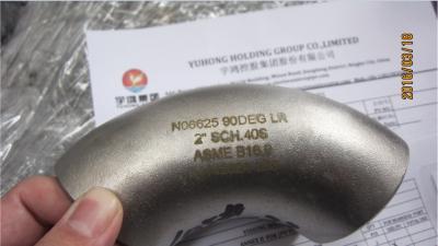 China Butt Weld  Inconel Alloy Fitting ASTM B366 Alloy 625 Elbow  Tee  Reducer  Cap  With B16.9 for sale