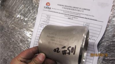 China Inconel 625 reducer steel butt-weld pipe fittings , butt weld tube fittings for sale