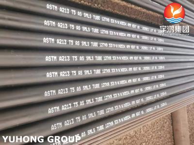 China ASTM A213 T5 Alloy Steel Seamless Round Tube Pipe Hot Finished for sale