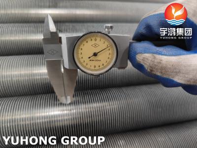China Tubo 1,4301/304 de aleta de aluminio sacado del tubo de aleta del EN 10217-7 los 2M/3M For Dryer en venta