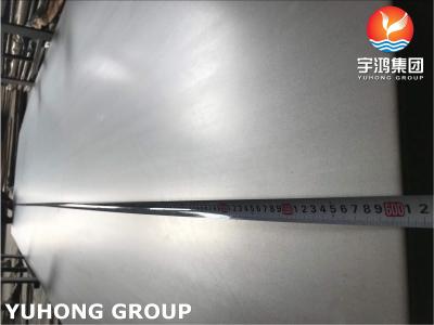Chine Plaque d'acier N08904 inoxydable de haute résistance d'ASTM A240 TP904L 1,4539 à vendre