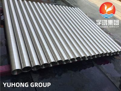 China Nickel Alloy Pipe Incoloy Alloy 825 Seamless Pipe ASTM B 163 / ASTM B 704 200 600 601 ET HT for sale