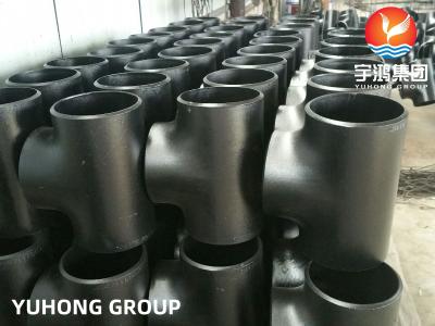 China Carbon Steel  Seamless Pipe Fitting butt welding fittings  CS  Equal Tee ASTM A234 WP9 WP11 WP22 for sale