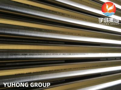 China ASME SA213 TP304 Tubos de aço inoxidável brilhante, com aquecimento, sem costura à venda