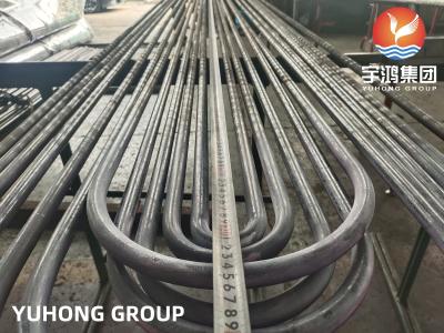 China ASTM A179 / ASME SA179 Carbon Steel Seamless U Bend Tube Heat Exchanger Boiler Application for sale