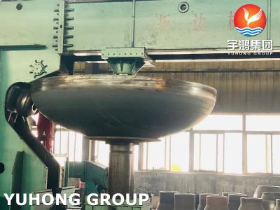 China Cabeza elíptica de acero al carbono ASTM A516 Gr.70 Intercambiador de calor Tanque de petróleo Petroquímica en venta