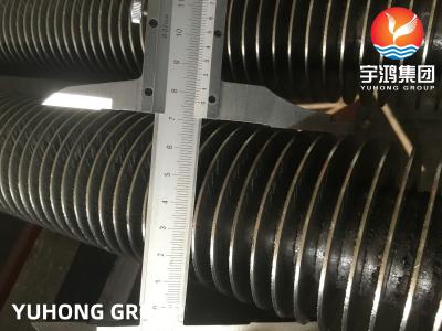 China Tubo de aleta de soldadura de alta frecuencia, ASME SA213 T12 con tubo de aleta de acero al carbono, Aplicación para intercambiadores de calor en venta