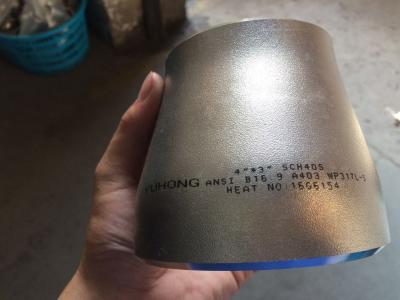 China Butt Weld Fittings ASTM A403 WP317L , Reducers Eccentric Reducer / Concentric Reducer B16.9 for sale