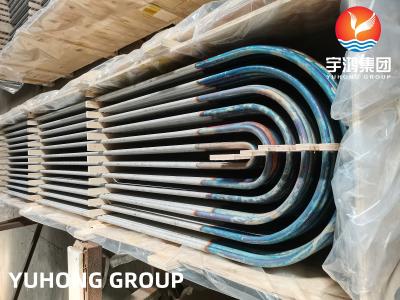 China ASTM A213 TP316Ti Tubos de aço inoxidável sem costura U Bend, 100% de ensaio hidrostático, tubo de trocador de calor à venda
