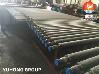 Chine ASME A213 T5 T9 T11 T12 acier allié HFW à haute fréquence soudé tube à nageoires solides tube de chaudière pour chauffe-condensateur à vendre