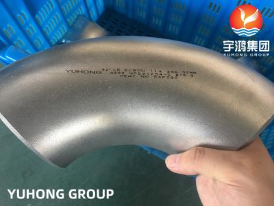 China ASTM A403 ASME A403 WPS31254 Stainless Steel Seamless Fitting Elbow ASME B16.9 for sale