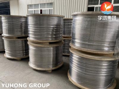 China Tubería de acero inoxidable de la bobina del tubo del cambiador de calor 316L del tubo ASTM A269 304/de la bobina para el tubo del agua de enfriamiento del campo petrolífero en venta