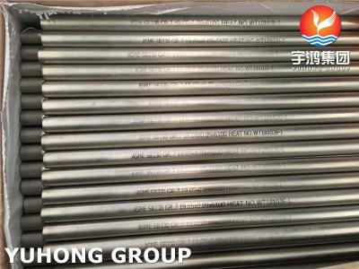 China Titanium Seamless Tube  ASTM B338 Gr2 Gr9 Titanium Exhaust Pipe Heat Exchanger Tube for sale