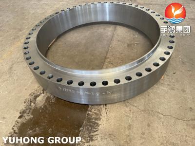 China ASME B16.5 Forged Flange ASTM A105 Carbon Steel Body Flange For Heat Exchanger for sale