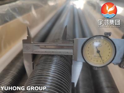 China ASTM A179/ ASME SA179 Naadloos buisje van koolstofstaal met aluminium 1060, luchtkoeler, geëxtrudeerde vinbuis, ingebedde G-finbuis Te koop