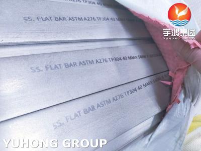 China Stainless Steel Flat Bar ASTM A276 SS304 for Power Industries for sale