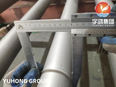 Chine ASTM A790 S32750 Équipement de traitement de l'eau par tuyau sans soudure en acier super duplex à vendre