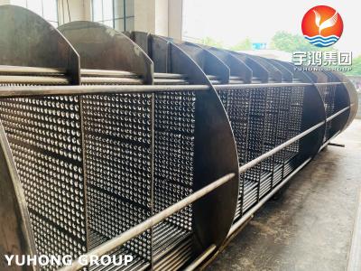 China ASTM Heat Exchanger Assemble Tube Sheet And Support Plate 304 316 / Titanium / C276 for sale