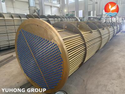 China Exchangador de calor de acero de aleación de cobre C12200 C70600 para transferencia máxima de calor en venta