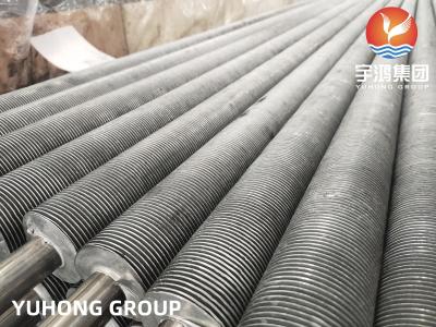 China Heat Transfer With Aluminum Finned Tubes And G/L/KL/HFW Fin Type for sale