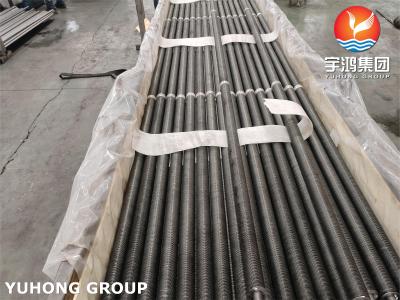 中国 パーソナライズされたベースチューブ厚さ フィンチチューブ蒸発器結合試験可 販売のため