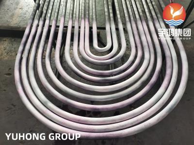 中国 SA213 /SA213-2017 TP304L継ぎ目が無いUのくねりの管、25.4MM x 2.11MM x 6096MMの最少壁厚さ。100%のと/HT 販売のため