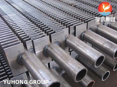 China ASTM A192 Carbon Steel Welding HH Type Square Finnrf Tube For Economizers for sale