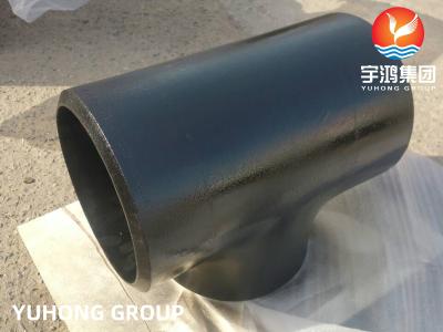 China ASME SA234 WP11 CL1 Accesorios de soldadura de extremo de fondo de acero de aleación igual Tee B16.9 para calentadores en venta