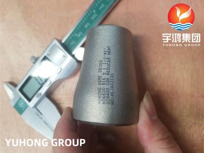 中国 ASME SB366 UNS N06600 インコネル600 パイプフィッティング CON Reducer B16.9 販売のため