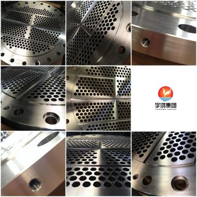 China Heavy Duty Steel Baffle Plate Flanges F304, F316L Grade High Performance for sale