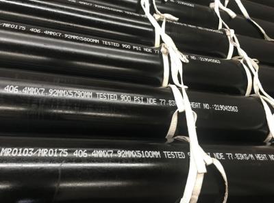 China ASTM A106 GR. Tubulação de aço preta sem emenda de B A53 GR.B à venda