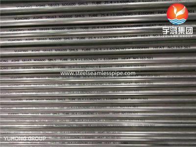 China ALLOY 600 INCONEL TUBING HEAT EXCHANGER TUBES SB163 UNS N06600 SEAMLESS TYPE for sale