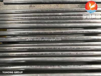 China ASME SB163 Monel 400/UNS N04400 Nickel Alloy Seamless Pipe Bright Surface for sale