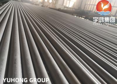 China Tubo sin soldadura de acero inoxidable, TP304H, TP310H, TP316H, TP321H, prueba de tamaño de grano de TP347H en venta