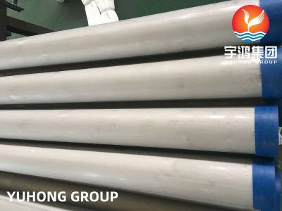 China Stainless Steel Seamless Pipe , EN 10216-5  Grade 1.4301  X5CrNi18-9 TP304, TP304L, TP316L, Plain End for sale