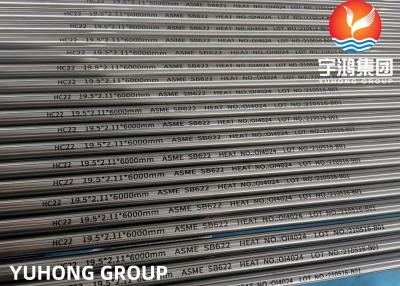 China ASME SB622 UNS N06022, 2.4602, Hastelloy C22 Seamless Nickel Alloy Tube, Bright Surface for sale